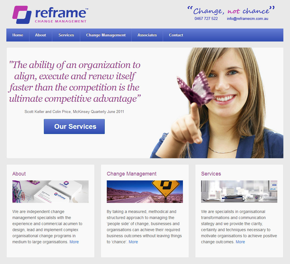 Reframe Change Management